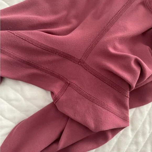 Lululemon Align Crop 21" Misty Merlot - Picture 5 of 14